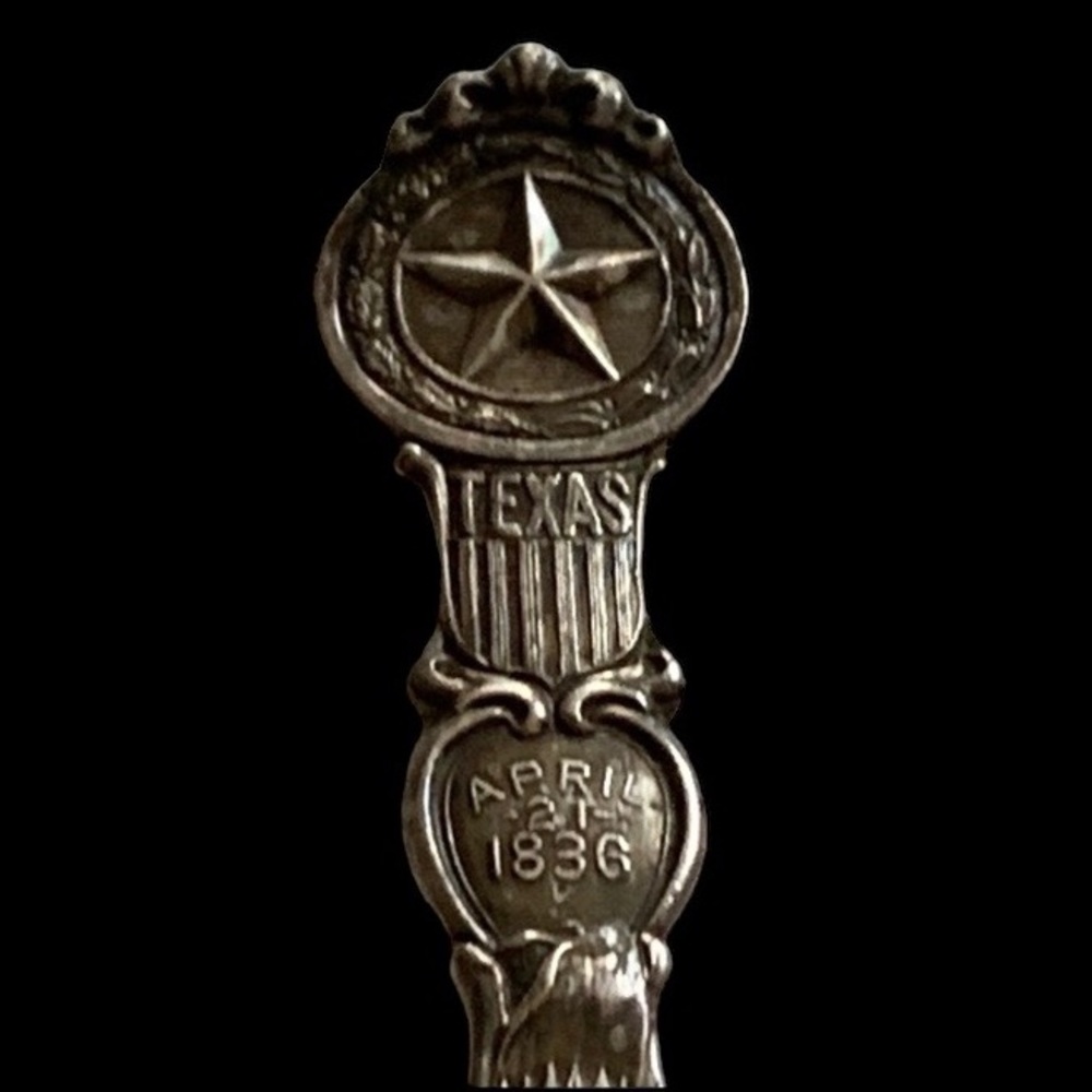 Arthur A Everts CO Jewelers Silver Plated Advertising Spoon Dallas, Texas - Picture 3 of 10